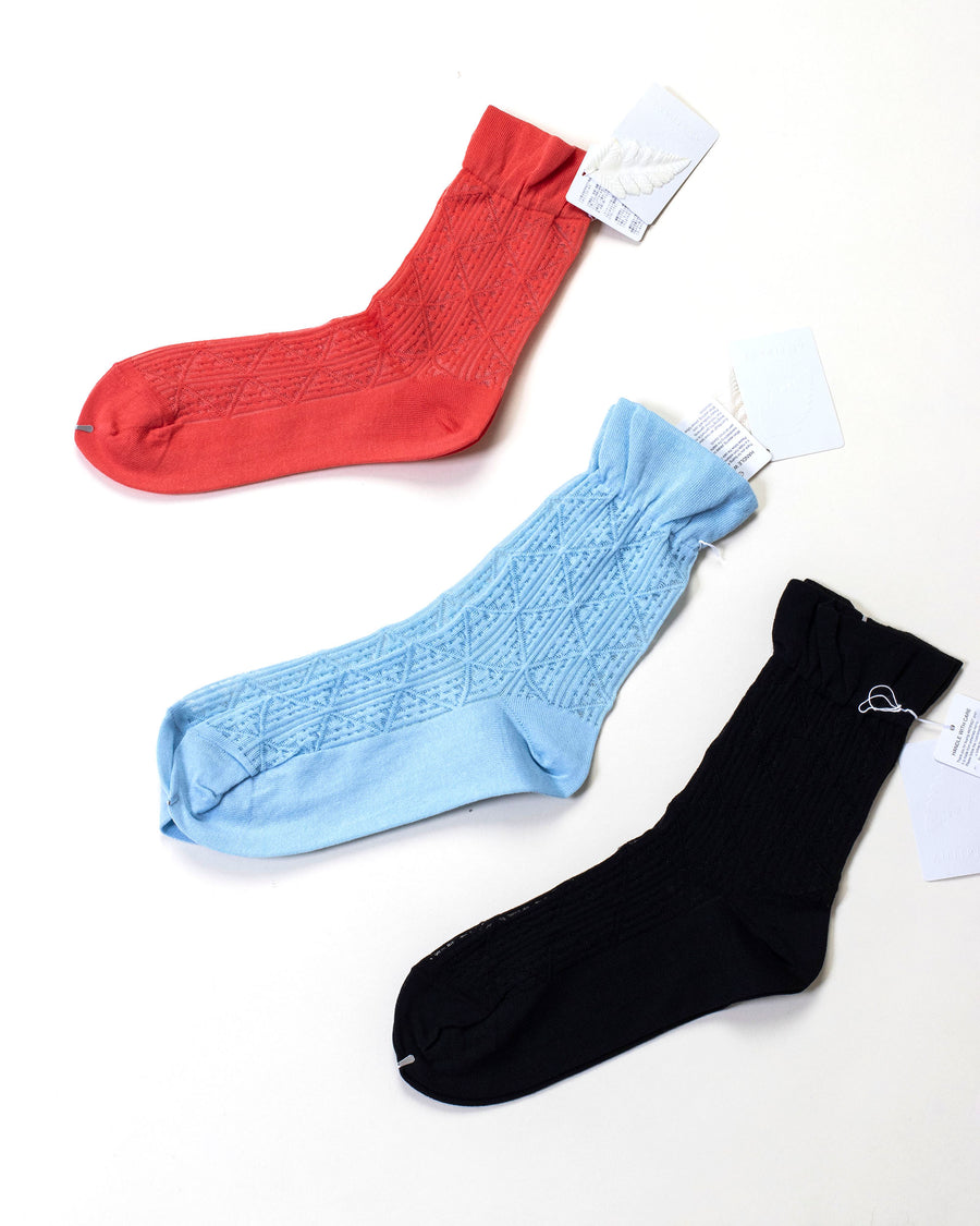 sheer diamond socks