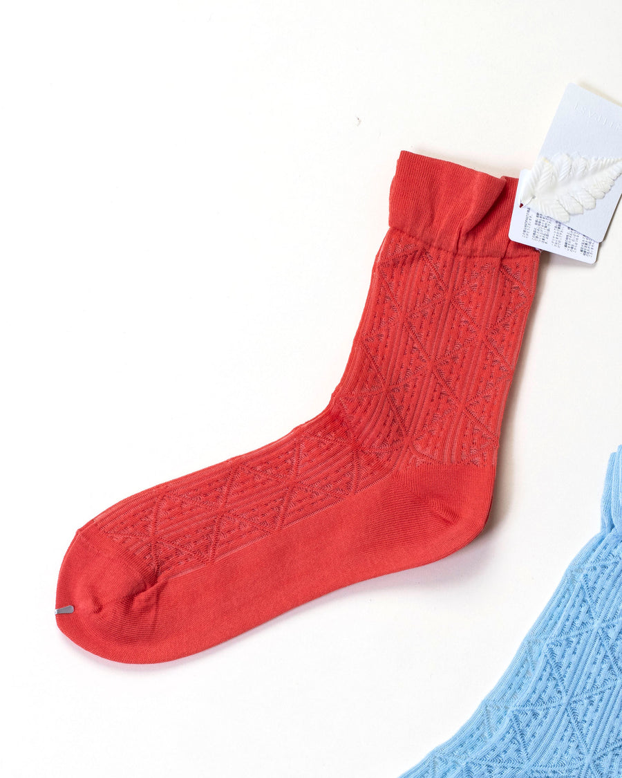 sheer diamond socks