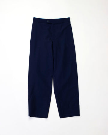 front zip tapered pants