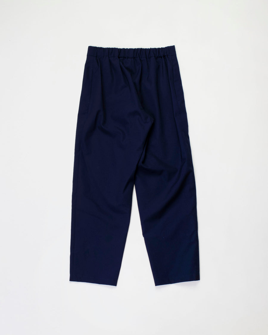front zip tapered pants