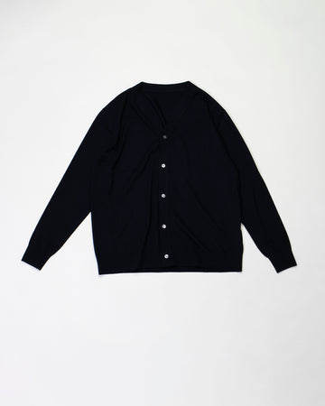v neck simple cardigan