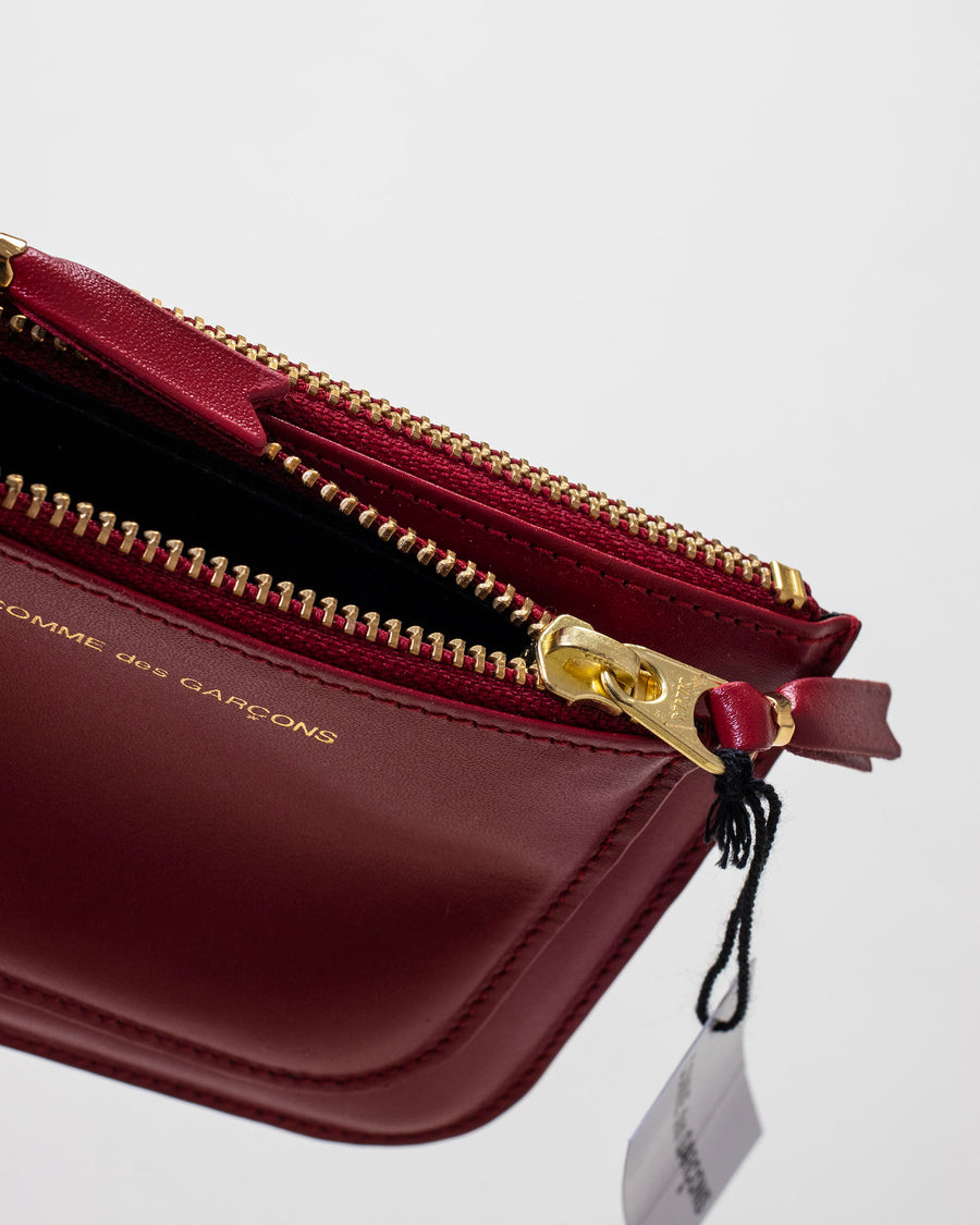 outside pocket small zip top pouch