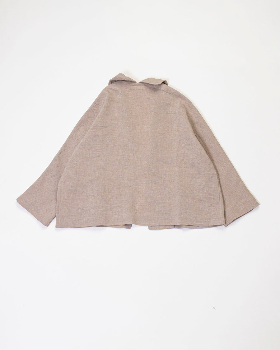 linen peonia jacket