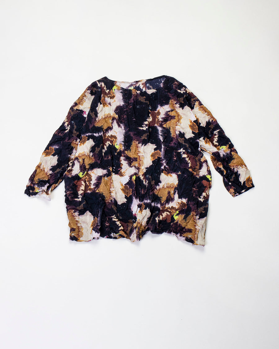 washed silk top