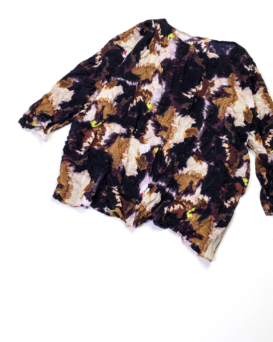 washed silk top