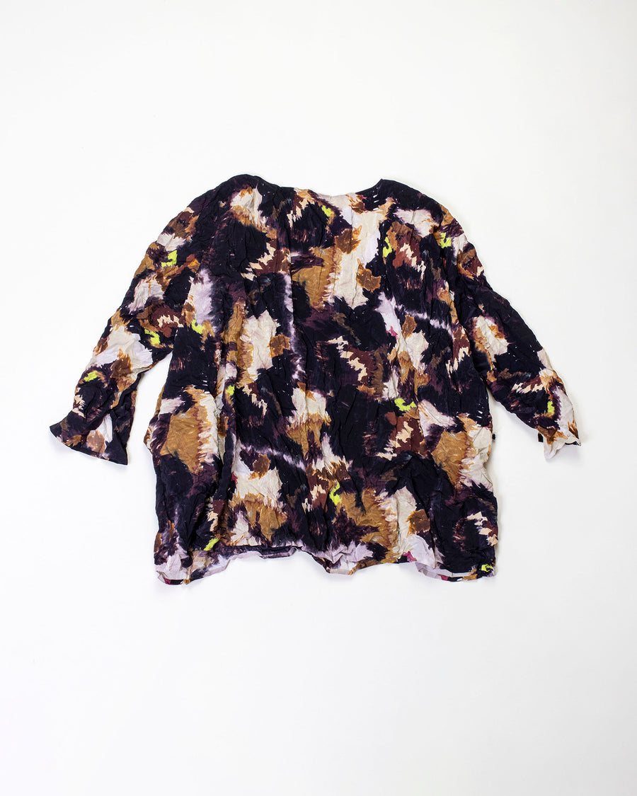 washed silk top