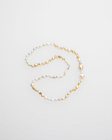 south pacific keshi pearl necklace
