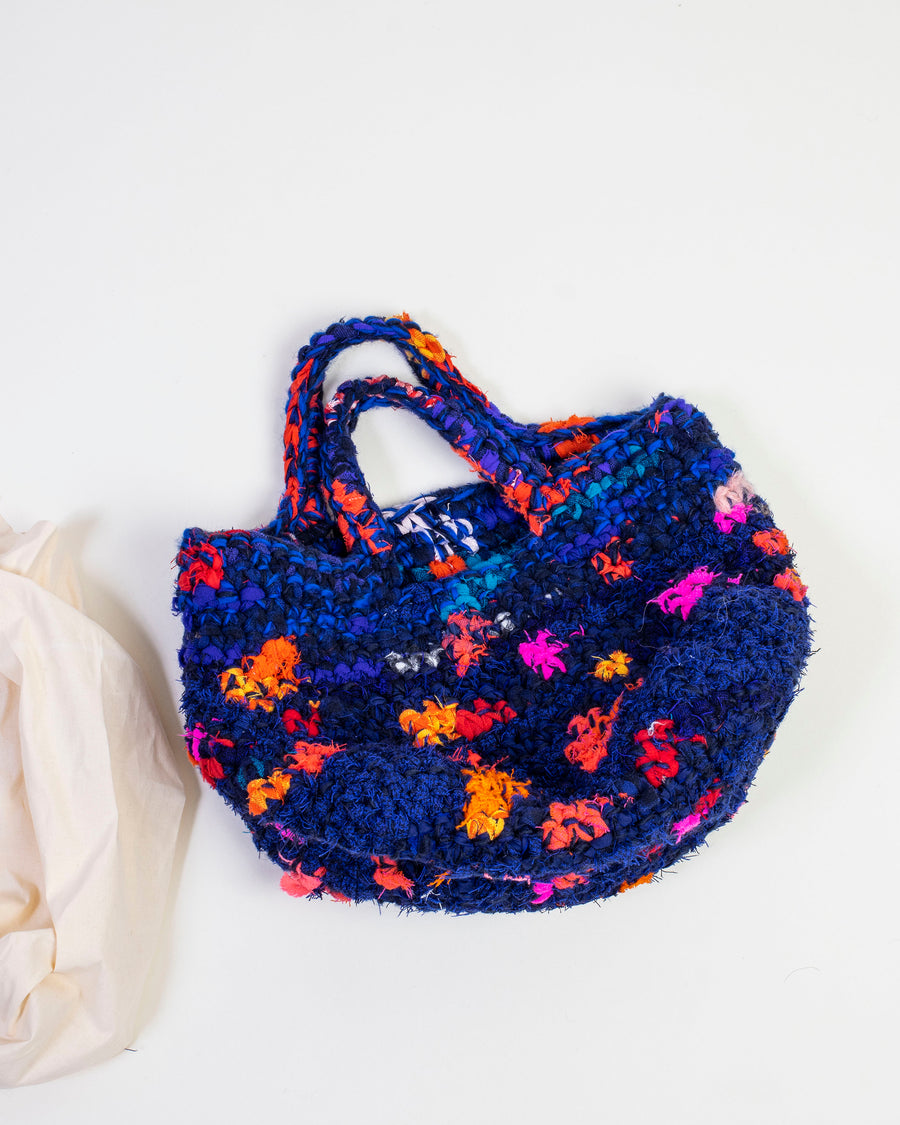 impression crochet bag