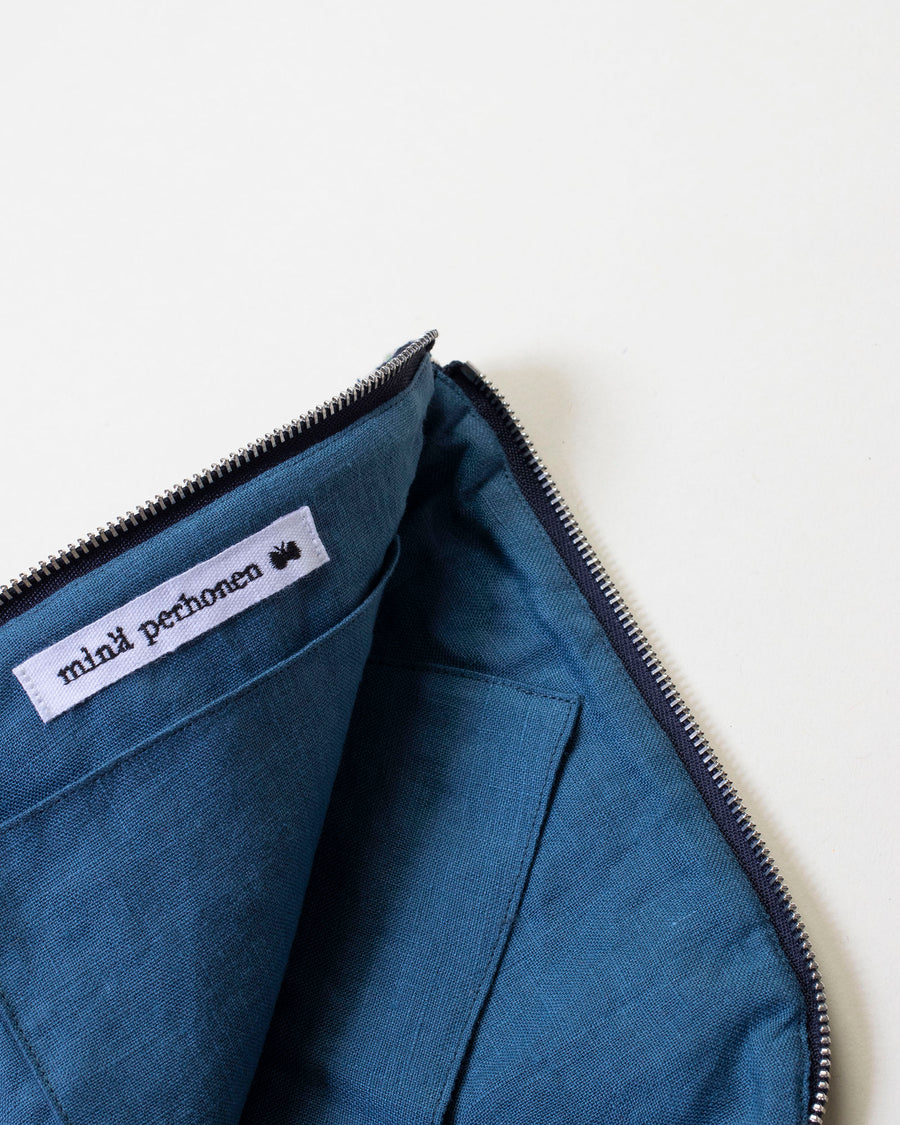 trippie forest diamond zip pouch