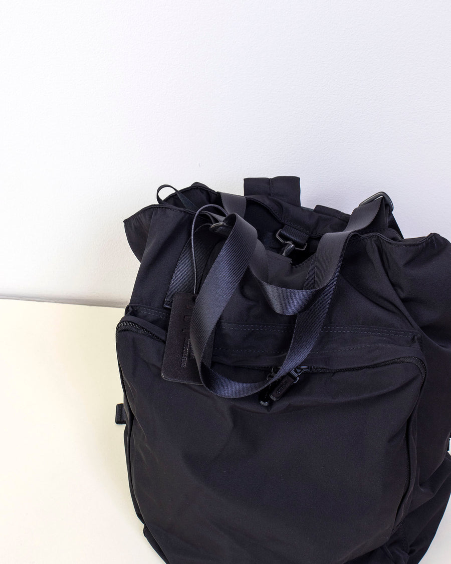 gabardine 2 way backpack