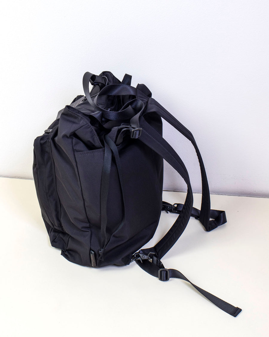 gabardine 2 way backpack
