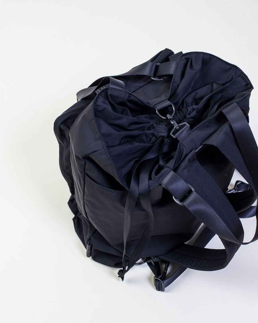gabardine 2 way backpack