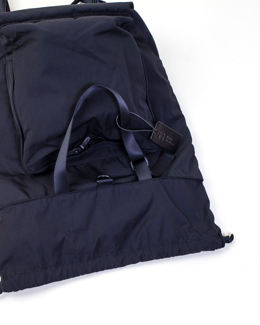 gabardine 2 way backpack