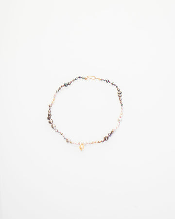 ombre tahiti keshi necklace